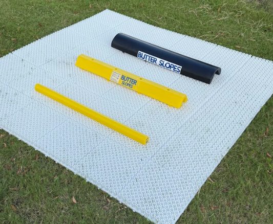 Personal Exercise Mats | Off season snowboard Butter Park | 3 in 1 accessories | Drisurf