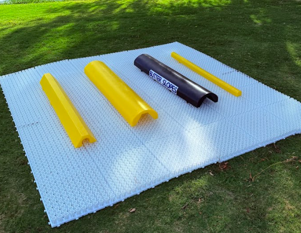 Personal Exercise Mats | Off season snowboard Butter Park | 3 in 1 accessories | Drisurf