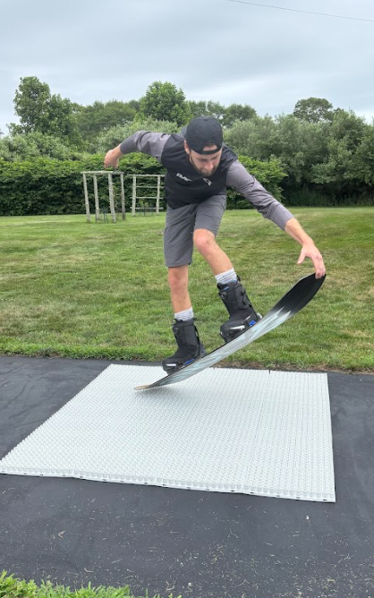 Off Season Snowboard Training Mat  20CM*40CM Dry Slope Mat | Drisurf
